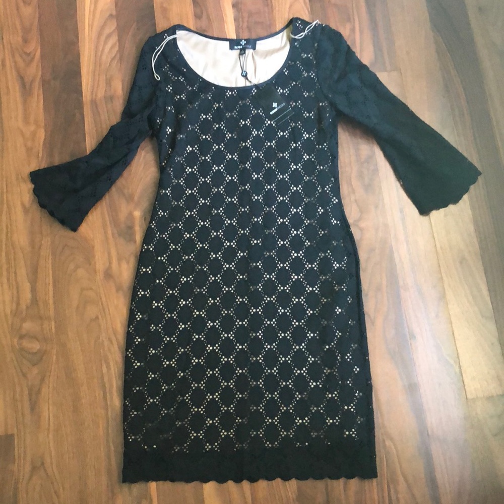 Black and Tan Dress NWT